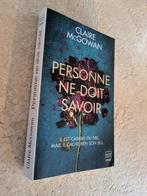 Personne ne doit savoir (Claire McGowan)., Comme neuf, Claire McGowan., Europe autre, Envoi