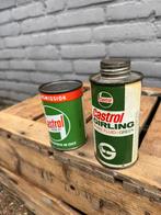 2 x bidon d'huile Castrol rare, Enlèvement, Utilisé, Autre, Autres marques