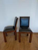 Deux chaises de salle à manger en bois massif, Enlèvement, Deux