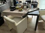 vierkante eettafel, Huis en Inrichting, Ophalen, Zo goed als nieuw