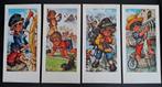 4 vintage prenten van Michel Thomas (uit 1972), Ophalen