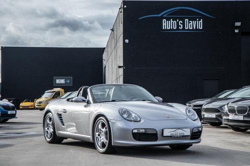 Porsche Boxster 2.7i Cabrio 987 / HISTORIEK / ZWART LEDER, Auto's, Porsche, Bedrijf, Te koop, Boxster, ABS, Airbags, Airconditioning