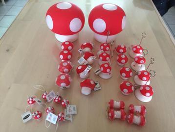 Paddestoel pitou rood van BB collectie UITVERKOOP beschikbaar voor biedingen