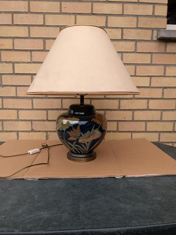 Grote Keramische Tafellamp – Decor Main (Made in France) beschikbaar voor biedingen