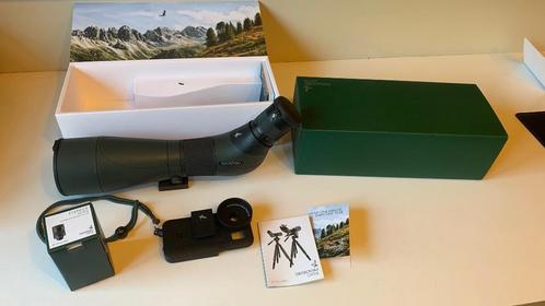 Swarovski spotting scope HD 80 + 20-60, Audio, Tv en Foto, Optische apparatuur | Verrekijkers, Zo goed als nieuw, 20x of meer