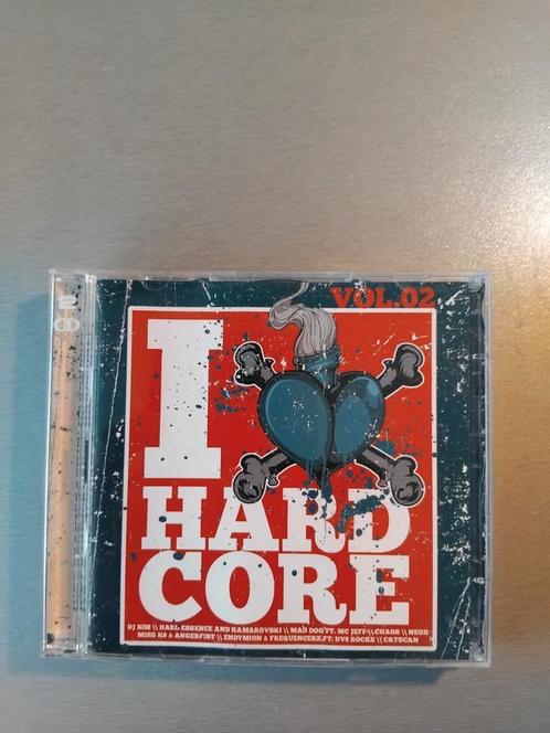 2 CD. J'adore le Hardcore. Volume 02., CD & DVD, CD | Compilations, Comme neuf, Enlèvement ou Envoi