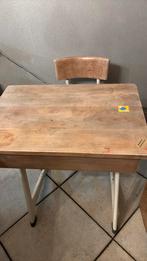 Retro kinder bureau en stoeltje, Kinderen en Baby's, Ophalen, Gebruikt