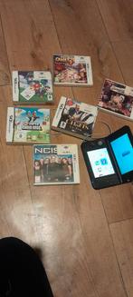 Nintendo 3DS XL-console, Ophalen, Gebruikt, Blauw, Met games
