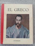 El Greco verfboek, Ophalen of Verzenden, Gelezen, Schilder- en Tekenkunst