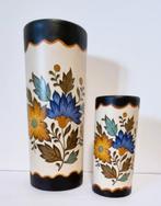 Gouda Plateel rolvazen., Antiek en Kunst, Antiek | Keramiek en Aardewerk, Ophalen of Verzenden