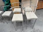 Barstoelen vintage Philippe Starck Hi-Glob 2, 4 of 6 stuks, Huis en Inrichting, Ophalen, Gebruikt