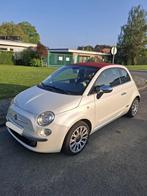 Fiat 500 500C 0.9 T TwinAir Lounge Stop, Auto's, Euro 5, Cabriolet, 875 cc, Wit
