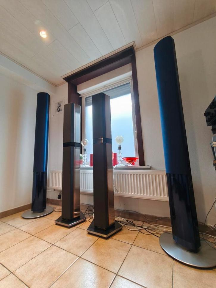 Bang & Olufsen: Penta mk1 + beolab 1 blauw, Audio, Tv en Foto, Luidsprekerboxen, Zo goed als nieuw, Ophalen of Verzenden