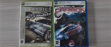 Need for speed most wanted & carbon