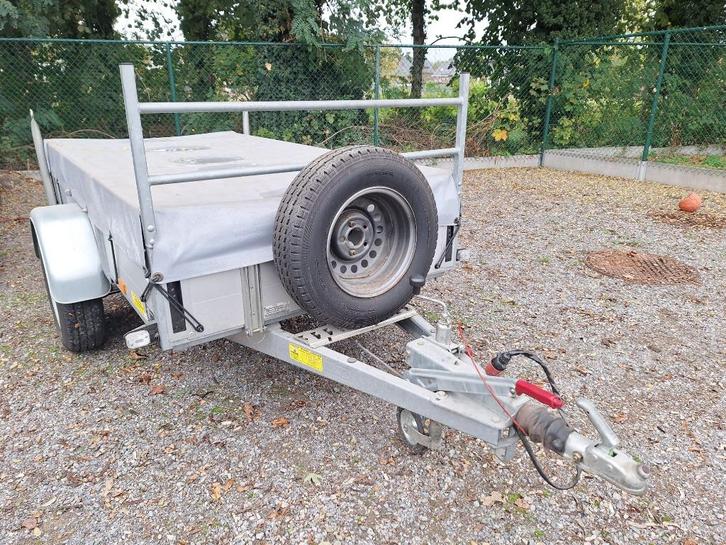 Aanhangwagen Saris 1300kg QUASI NIEUW, Auto diversen, Aanhangers en Bagagewagens, Zo goed als nieuw, Ophalen
