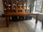 Eettafel in teakhout, Huis en Inrichting, Tafels | Eettafels, Ophalen, Gebruikt, Teakhout
