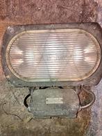 Grote bouwlamp - volledig metaal, Ophalen of Verzenden, Gebruikt, 50 tot 200 watt, Armatuur