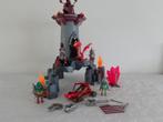 Playmobil chevaliers/Knights 5089 - Forteresse dragon rouge, Complete set, Ophalen of Verzenden, Zo goed als nieuw