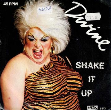 vinyl  7"    -    Divine – Shake It Up beschikbaar voor biedingen