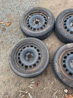 Winterbanden en stalen velg komende van een citroen c3 2008, Ophalen, Gebruikt, Velg(en), 16 inch