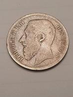 2 frank zilver leopold 2 smalle baard 1867 FR, Zilver, Ophalen of Verzenden, Losse munt, Zilver