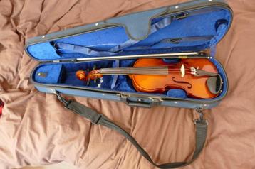 Violin pour enfant 1/4, Musique & Instruments, Comme neuf, Violon, Violon 3/4, Enlèvement
