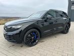 NEW TOUAREG R PLUG IN 462 PK MEGA VOL/TREKH/MASSA/22/DYNAU, Auto's, 2995 cc, Zwart, Leder, 5 zetels