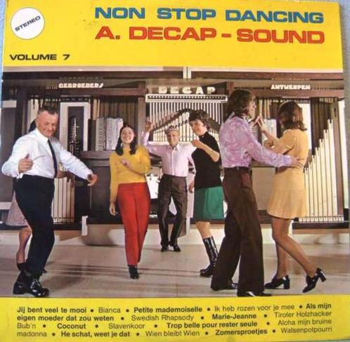 LP A Decap Sound vol 7 - Non stop Dancing, Cd's en Dvd's, Vinyl | Pop, Zo goed als nieuw, 1960 tot 1980, 12 inch, Ophalen of Verzenden
