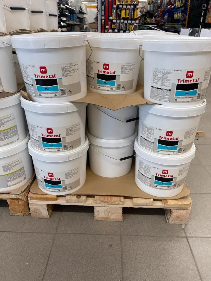 ❗️🔥 Peinture TRIMETAL, LEVIS & SIGMA À PRIX FOU❗️❗️❗️🔥, Doe-het-zelf en Bouw, Verf, Beits en Lak, Nieuw, Lak, 10 tot 15 liter