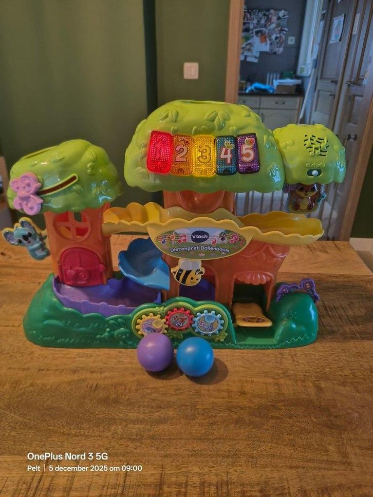 Vtech Dierenpret Ballenboom, Kinderen en Baby's, Speelgoed | Vtech, Zo goed als nieuw, 6 maanden tot 2 jaar, Ophalen