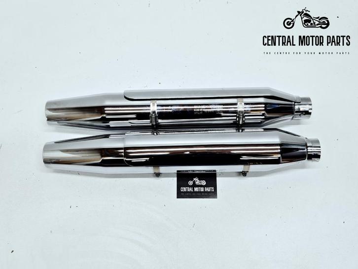 Slip ons Softail 2005-2017 chroom, Motoren, Onderdelen | Harley-Davidson, Gebruikt, Ophalen of Verzenden