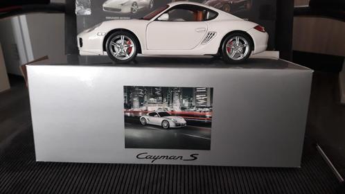 Norev Dealer 1/18 Porsche Cayman S-ZEER ZELDZAAM, Hobby en Vrije tijd, Modelauto's | 1:18, Zo goed als nieuw, Auto, Norev, Ophalen of Verzenden