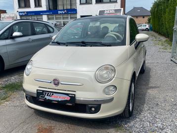 FIAT 500 1.3 MULTIJET AIRCO,GPS,TO PANO,CUIR**EURO5** beschikbaar voor biedingen