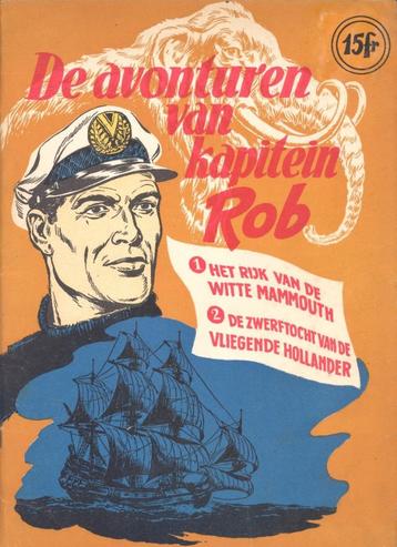 Verzameling strips Kapitein Rob (1957-1959). beschikbaar voor biedingen