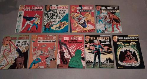 Rik Ringers - 9 albums, Boeken, Stripverhalen, Gelezen, Meerdere stripboeken, Ophalen of Verzenden