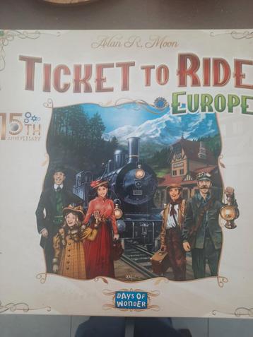 Ticket to ride Europe  15th A beschikbaar voor biedingen