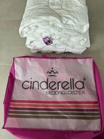 Cinderella dekbed 4 seizoenen 140x220 cm, 2-delig, met rits, Ophalen, Gebruikt, Eenpersoons, Wit