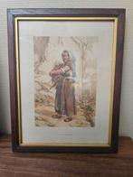 Chromolithografie Franz Meerts "La fagoteuse"
1880.
JL Goff, Ophalen of Verzenden