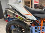 Titanium Akrapovic uitlaatsysteem  KTM Superduke 990 2007 -, Motoren, Ophalen of Verzenden, Gebruikt