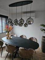 Deens ovale tafel, Huis en Inrichting, Ophalen, Eikenhout, 50 tot 100 cm, Zo goed als nieuw