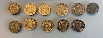 10 frank 1969 -1979 volledige set FR NL beschikbaar voor biedingen