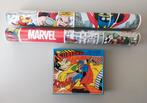 Bd dérivés Marvel - 2 rouleaux tapisserie + 1 puzzle, Meerdere stripboeken, Ophalen of Verzenden, Zo goed als nieuw