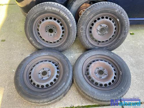 VW PASSAT Stalen velgen met banden 5x112 15 inch, Auto-onderdelen, Overige Auto-onderdelen, Volkswagen, Gebruikt, Ophalen