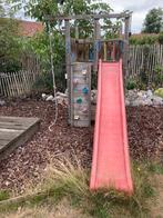 Jungle Gym speeltoestel met schuifaf, schommel en zandbak, Ophalen, Gebruikt, Schommel