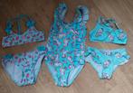 Pakket van 2 bikini's en 1 badpak, Enfants & Bébés, Maillots de bain pour enfants, Enlèvement, Utilisé, Taille 98, Maillot de bain