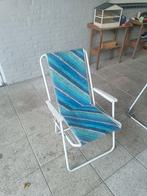 6 vintage camping klapstoelen, Ophalen