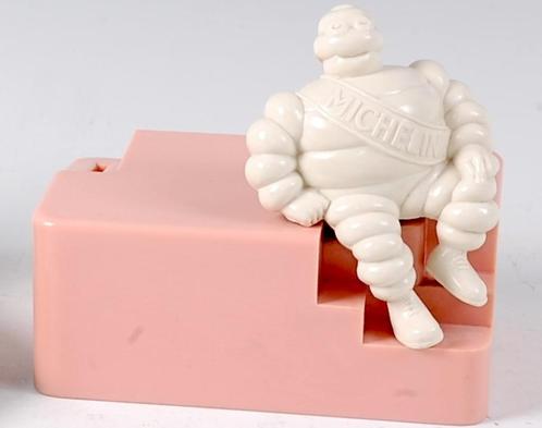 Michelin spaarpot Bibendum GEZOCHT, Verzamelen, Spaarpotten, Gebruikt, Overige thema's, Overige materialen, Ophalen