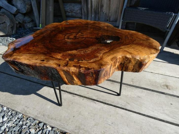 epoxy tafel salontafel eettafel bijzettafel, Huis en Inrichting, Tafels | Salontafels, Nieuw, Eikenhout, Kersenhout, Overige houtsoorten