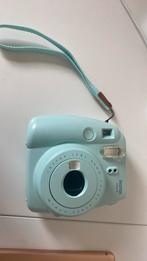 instax mini 9, baby blue - zo goed als nieuw, Audio, Tv en Foto, Fotocamera's Analoog, Ophalen of Verzenden, Zo goed als nieuw