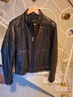 -origineel, zwart lederen Bikkembergs (winter)vest -, Kleding | Heren, Ophalen, Maat 48/50 (M), Zwart, Zo goed als nieuw